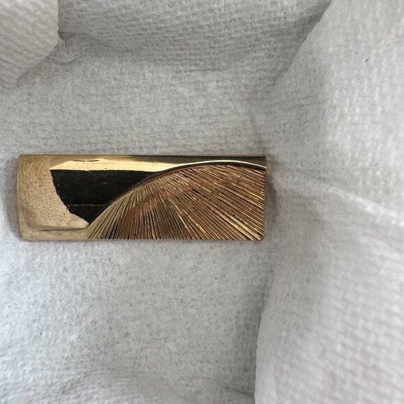 Vintage Gold-tone Brooch Bar - Picture 3 of 4